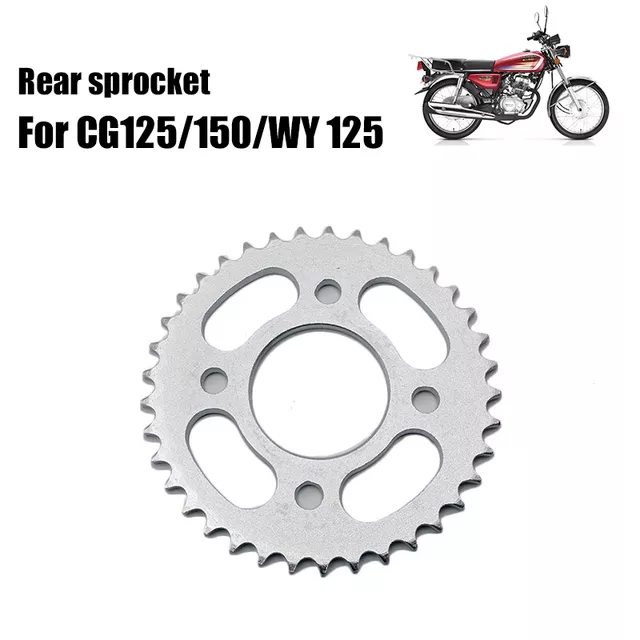 Motorcycle%20Chain%20Sprocket%20Set%20Kit%20Final%20Drive%20Sprocket%20For%20CG-125%20Motorcycle%20-%20Image%202