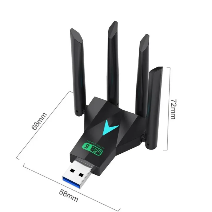 1300Mbps%20USB%203.0%20WiFi%20USB%20Adapter%20Dual%20Band%202.4G/5Ghz%20Wi-Fi%20Dongle%204%20Antenna%20Wireless%20Receiver%20For%20PC/Laptop%20Driver%20Free%20-%20Image%206