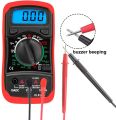 MAS830L Pocket Digital Multimeter Electrical Test Meter AC DC Volt Ammeter OHM Circuit Checker Tester Buzzer With Backlight LCD Display Multi Tester. 