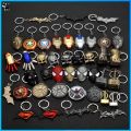 Marvel DC The Avengers Iron Man Spiderman Captain America Justice League fashion keychains. 