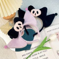 【Latest Style】 Sanrio Kuromi Princess Hair Band Cute Cartoon Cosplay Skull Hair Hoop For Women Halloween Festival Headbands Hair Accessories Nicle.