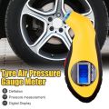 Auto Motorcycle Tyre Pressure Digital Meter Mini Diagnostic Tool Car Styling Detector Tire Pressure Gauge Portable LCD Display. 