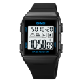 SKMEI Japan Digital movement Menport Watches Military Countdown Alarm Clock 5Bar Waterproof LED Light Wristwatch.