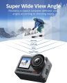 AKASO Brave 8: 4K60fps Action Camera With Dual Screens - 48MP Photos - 8K Time-Lapse and Underwater Support.