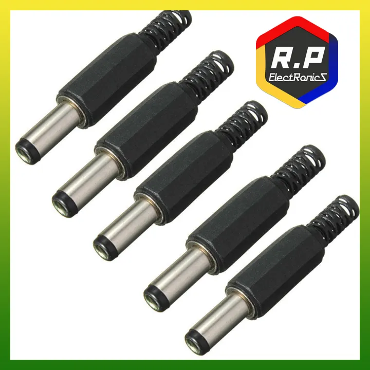 5PCS%205.5mm%20X%202.5mm%20Male%20Jack%20DC%20Power%20Plug%20Socket%20Jack%20Adapter%20Adaptor%20Connector%20-%20Image%202
