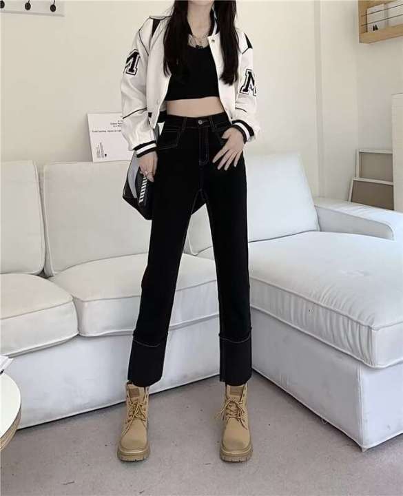 Smoke%20pipe%20jeans%20for%20women%20in%20Spring%20and%20Autumn%202024%20new%20style%20this%20year's%20popular%20trend%20is%20baggy%20pants%20small%209%20inch%20straight%20leg%20pants%20-%20Image%207