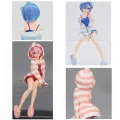 Re ZERO Starting Life in Another World Rem Ram Anime Figure Ram Rem Home Clothes Action Figure Toys Gift. 