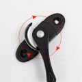 New Aluminum Alloy Window Safety Lock Double-sided Hardware Window Lock Buckle Multifunctional Anti Wear Sliding Door Lock Door and Window. 