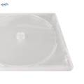 10 Pieces Clear CD Cases DVD Disc Case DVD Cases for Travel Car Home Office. 