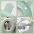 1pcs EVA adhesive washable foam toilet cover seat toilet waterproof green Silicone four seasons home easily life. 