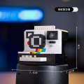 ChaoLeChuang Digital Camera Small Particle Micro Assembly 3D SLR Block Model Gift for Boys and Girls. 