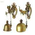 Antique Style Shopkeepers Door Bell Classic Style Entry Door Chime Durable Wall Mounted Old Fashioned for Villa Holidays Cafe Decor. 
