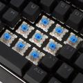 FANTECH MK871 Mechanical Keyboard 87 Key Gaming Keyboard Blue Switches Backlit RGB Ergonomics LED Light Professional Gamer.