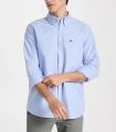 Man's Cotton Oxford Shirt, Full Sleeve Pocket Shirt Formal Shirt For Men - Sky Blue.