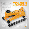 TOLSEN Industrial Hydraulic Trolley Jack Dual Pump (3Tons) Steel Body 65464.