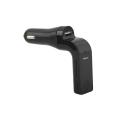 CAR G7 Bluetooth Car Kit FM Transmitter MP3 Music Player USB Car Charger - Black. 