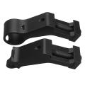 45 Degree Iron Sights Rear Front Sight Mount Set for Weaver Picatinny Rails(null).
