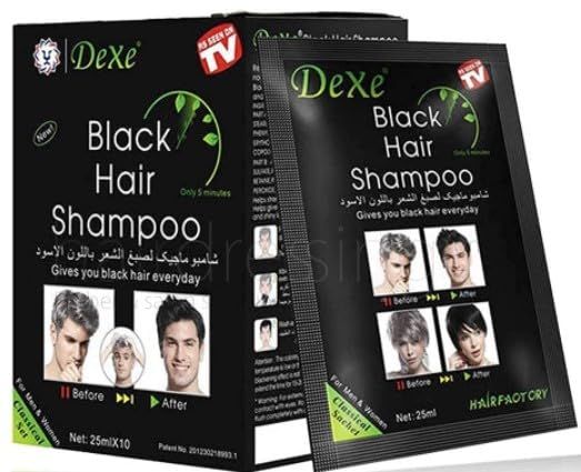 Dexe%2010%20Pcs%20Black%20Hair%20Shampoo%20for%20Men%20-%2025ml*10%20Original%20-%20Image%202