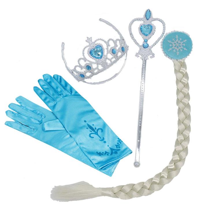 Elsa gloves and crown best sale