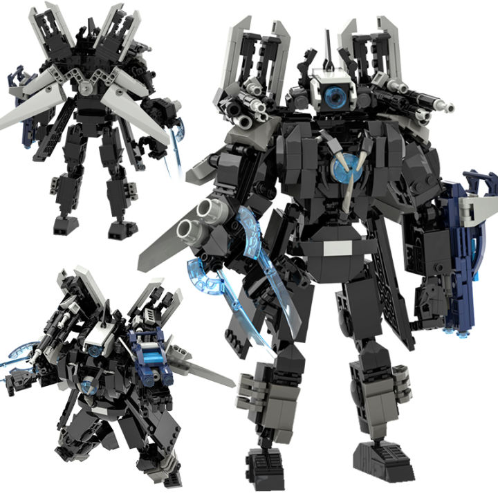 Happy%20MOC%20Skibidi%20Toilet%20All%20Action%20Figures%20Model%20Building%20Block%20Titan%20TV%20Cameraman%20Speakerman%20Bricks%20Toy%20For%20Kid%20Birthday%20Gifts%20-%20Image%204