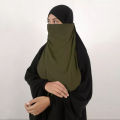 Nose Niqab For Woman 5 pic Random Colour. 