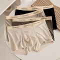 1 PCS Tendery Multicolor Comfort Fit Boxers For Men Briefs - Anti-Bacterial Modal Blend Underwear - Breathable Ice Silk Loose Fit.