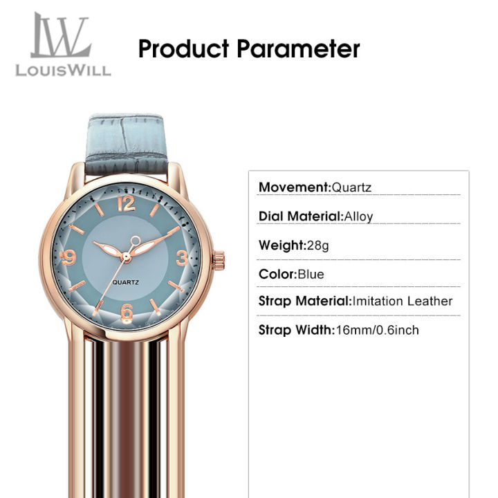 New%20LouiWill%20Women'%20Watch%20Fahion%20Quartz%20Movement%20Belt%20Watch%20trap%20Watche%20Two-color%20Dial%20Deign%20Cutting%20Diamond%20Mirror%20urface%20Elegant%20Deign%20Watch%20Writwatch%20With%20Luminou%20Pointer%20-%20Image%203