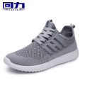 Warrior Breathable Flyknit Breathable Casual Men's Lace-up Couples Mesh Shoes Casual Sneaker 3385. 