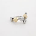 Personality Star Index Finger Rings Meaningful Fidget Spinner Rings Creative Pentagram Rotating Ring for Women Men.