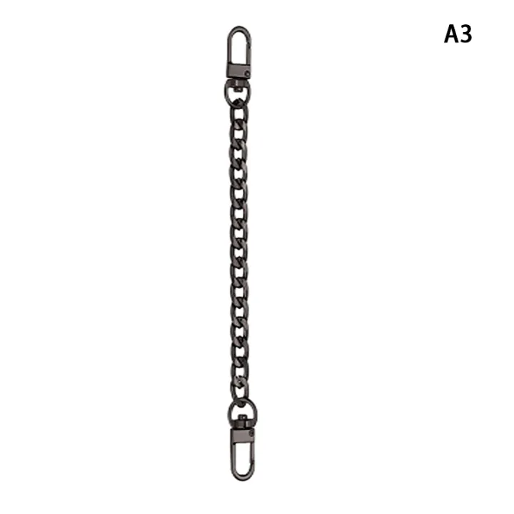 Chain%20Bag%20Strap%20Accessories%2020cm%20Extension%20Chain%20Bag%20Metal%20Chain%20Solid%20Color%20DIY%20Chain%20Durable%20Gold%20Silver%20Black%20Belts%20Huiye%20-%20Image%204