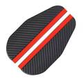 2Pcs Universal Car Rearview Mirror Rain Cover Visor Eyebrow Carbon Fiber Side Mirror Protector Waterproof Shield Rain Eyebrow Auto Accessories.