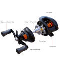 MeterMall Lure Baitcasting Reel Gear Ratio 6.3:1 Max Drag 8kg Lightweight Long-casting Fishing Reel Fishing Tackle Accessories.