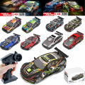 GC Remote Control Car 1:20 RC Drift Car With Remote Control USB Charging Cable LED Light Lithium Battery 4-Channel Car Toy. 