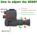 Megaorei Digital Night Vision Scope Monocular 200-400M Travel Infrared Camcorder Support Photo Video Recording Multiple Language.