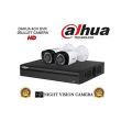 Dahua 2 Pcs 2MP HD CCTV Camera Full Setup Package. 
