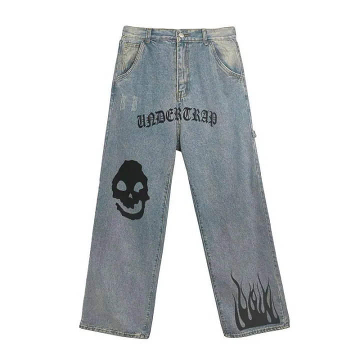 GOF%20Cactus%20Printed%20Jeans%20Men's%20Fashion%20Brand%20Loose%20Straight%20Wide-Leg%20Pants%20Street%20Hip-Hop%20Fashion%20Light%20Color%20ins%20-%20Image%208