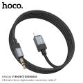 Hoco UPA32A 8 Pin to 3.5mm Male Clever Digital Audio Conversion Cable Length 1m (Black) iPhone to 3.5mm Male Audio Cable Lightning to 3.5mm Male Audio Converter Adapter Cable. 
