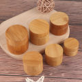 Bamboo Bottle Cream Nail Art Mask Cream Empty Cosmetic Container Storage Box  Travel Size Container. 