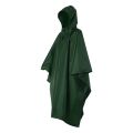 Multifunctional Lightweight Raincoat with Hood Hiking Cycling Rain Cover Poncho Rain Coat Outdoor Camping Tent Mat. 