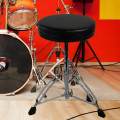 Drum Throne Round Seat Padded Stool Comfortable Padded Seat Drum Stool for Performers Performance. 