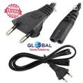 2 Pin AC Power Cord 5 feet long Cable. 