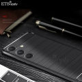Phone case Samsung Galaxy A05S Carbon Fiber Soft TPU Silicone Anti-fingerprint Shockproof Business Protection Back Cover Samsung Galaxy A05S case.