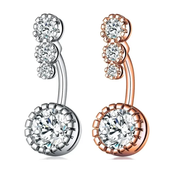 Delysia%20King%20Women%20Simplicity%20Zircon%20Navel%20Ring%20Trendy%20Round%20Piercing%20Bell%20Button%20Rings%20for%20Bar%20-%20Image%202