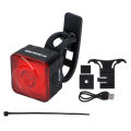 MEROCA Bicycle Rear Light Intelligent Brake Sensor Light for MTB Road Bike Night Travel Safety Warning Light Bike Accessories.