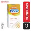 Durex Extra Dotted Condom - 10Pcs Pack(Made In India) - condom. 