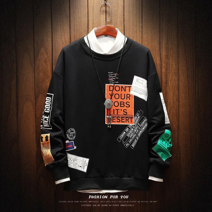 Spring%20Men's%20Casual%20Sweatshirts%20Men's%20Clothing%20Round%20Neck%20Fashion%20-Hop%20Shirts%20Fitted%20Men's%20Streetwear%20Men%20-%20Image%202