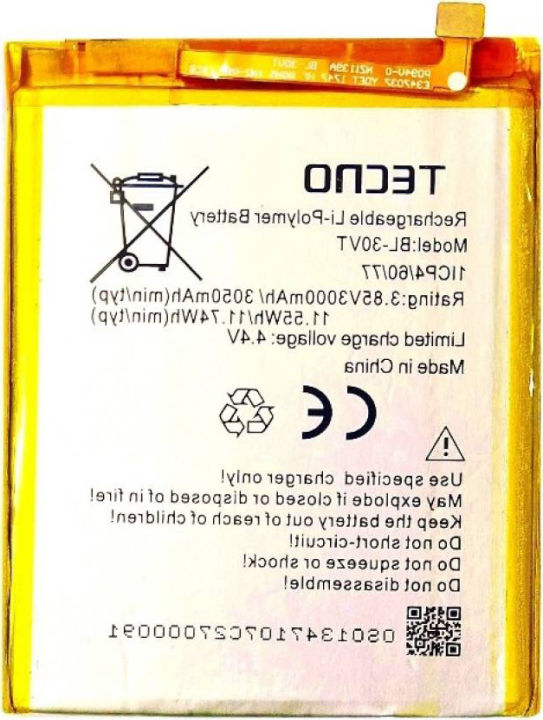 TECNO%20BL-30VT%20Phone%20Batteries%20For%20Camon%20Sky%202%20Replacement%20Phone%20Battery%20-%20Image%203