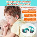 1 Pair Children Silicone Earplugs Sleep Ear Plug Waterproof 3 Layers Ear Protector Canceling Noise Reduction for 5-12 Year Old.