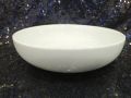 1 Pcs Ceramic Curry Bowl 8"Inch ( Solid Color And Milky White ) Export quality.