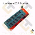 Universal ZIF Socket Breakout Board Circuit Adapters 2.54mm Pitch 40 Pins ZIF Socket Adaptor For Electric Fittings Universal IC Test And Program.